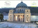 Archived image Webcam St Blasien Menzenschwand: Cathedral Square 19:00
