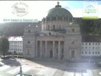 Archived image Webcam St Blasien Menzenschwand: Cathedral Square 09:00