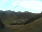 Archiv Foto Webcam Menzenschwand: Bergstation Mösle 19:00