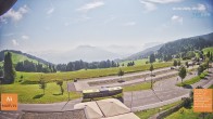 Archived image Webcam Bödele: View from restaurant Fetz 09:00