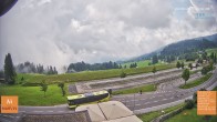 Archived image Webcam Bödele: View from restaurant Fetz 09:00