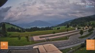 Archived image Webcam Bödele: View from restaurant Fetz 19:00