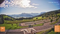Archived image Webcam Bödele: View from restaurant Fetz 08:00
