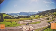 Archived image Webcam Bödele: View from restaurant Fetz 09:00
