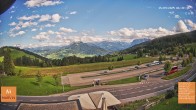 Archived image Webcam Bödele: View from restaurant Fetz 15:00
