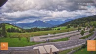 Archived image Webcam Bödele: View from restaurant Fetz 17:00