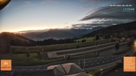 Archived image Webcam Bödele: View from restaurant Fetz 05:00