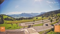 Archived image Webcam Bödele: View from restaurant Fetz 09:00
