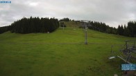 Archiv Foto Webcam Bödele: Blick auf den Lanklift 06:00