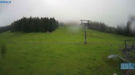 Archiv Foto Webcam Bödele: Blick auf den Lanklift 13:00