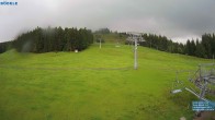 Archiv Foto Webcam Bödele: Blick auf den Lanklift 17:00