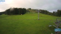 Archived image Webcam Chair Lift Lank in Bödele ski resort 06:00