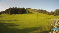 Archiv Foto Webcam Bödele: Blick auf den Lanklift 02:00