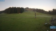 Archived image Webcam Chair Lift Lank in Bödele ski resort 05:00