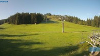 Archived image Webcam Chair Lift Lank in Bödele ski resort 07:00
