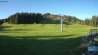 Archived image Webcam Chair Lift Lank in Bödele ski resort 07:00