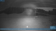 Archived image Webcam Chair Lift Lank in Bödele ski resort 01:00