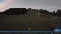 Archived image Webcam Chair Lift Lank in Bödele ski resort 05:00