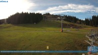 Archived image Webcam Chair Lift Lank in Bödele ski resort 09:00