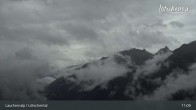 Archiv Foto Webcam Bergstation Luftseilbahn Wiler-Lauchernalp 10:00