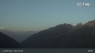 Archiv Foto Webcam Bergstation Luftseilbahn Wiler-Lauchernalp 06:00
