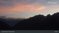 Archived image Webcam top station Wiler-Lauchernalp 02:00