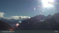 Archived image Webcam top station Wiler-Lauchernalp 14:00