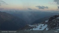 Archived image Webcam top station gondola Gandegg-Hockenhorngrat 00:00