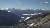 Archiv Foto Webcam Lauchernalp: Bergstation Gondelbahn Hockenhorngrat 10:00