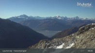 Archived image Webcam top station gondola Gandegg-Hockenhorngrat 08:00
