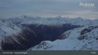 Archiv Foto Webcam Lauchernalp: Bergstation Gondelbahn Hockenhorngrat 00:00