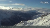 Archived image Webcam top station gondola Gandegg-Hockenhorngrat 08:00