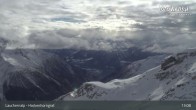 Archived image Webcam top station gondola Gandegg-Hockenhorngrat 12:00
