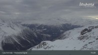 Archived image Webcam top station gondola Gandegg-Hockenhorngrat 14:00