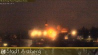 Archived image Webcam View over the village Arzberg 01:00