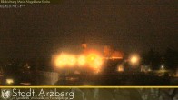 Archived image Webcam View over the village Arzberg 03:00