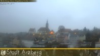 Archived image Webcam View over the village Arzberg 06:00