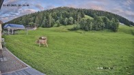 Archived image Webcam Balderschwang: Schelpenalp Restaurant 19:00