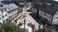 Archived image Webcam Market square Bischofsgrün 11:00