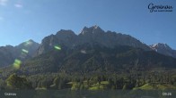 Archived image Webcam Panoramic view of Grainau 08:00