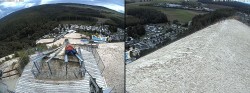 Archiv Foto Webcam Monte Kaolino: Bergspitze 13:00