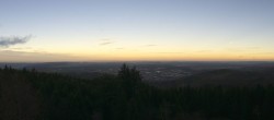 Archived image Webcam Kickelhahn Tower - View over Ilmenau 15:00