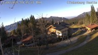 Archived image Webcam Reit im Winkl - View Hindenburghütte 13:00