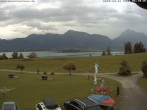 Archiv Foto Webcam Salenberghof: Blick auf Forggensee 05:00