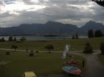 Archiv Foto Webcam Salenberghof: Blick auf Forggensee 11:00