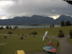 Archiv Foto Webcam Salenberghof: Blick auf Forggensee 15:00