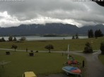 Archiv Foto Webcam Salenberghof: Blick auf Forggensee 11:00
