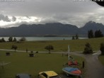 Archiv Foto Webcam Salenberghof: Blick auf Forggensee 17:00
