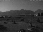 Archiv Foto Webcam Salenberghof: Blick auf Forggensee 23:00