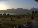 Archiv Foto Webcam Salenberghof: Blick auf Forggensee 06:00